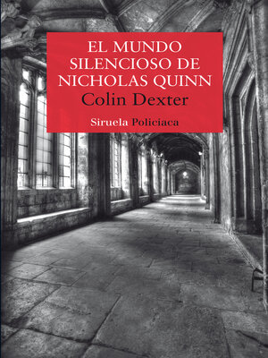 cover image of El mundo silencioso de Nicholas Quinn